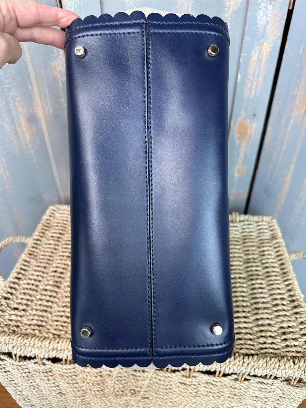 Kate Spade Lilac Road Marguerite Satchel Shoulder Bag Midnight - Picture 8 of 16